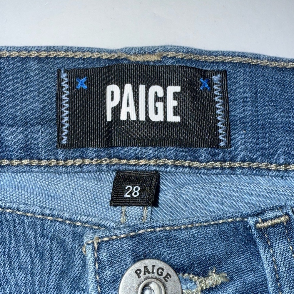 PAIGE Federal Transcend Slim Straight Jeans 38x33.5 NWT - Picture 2 of 12